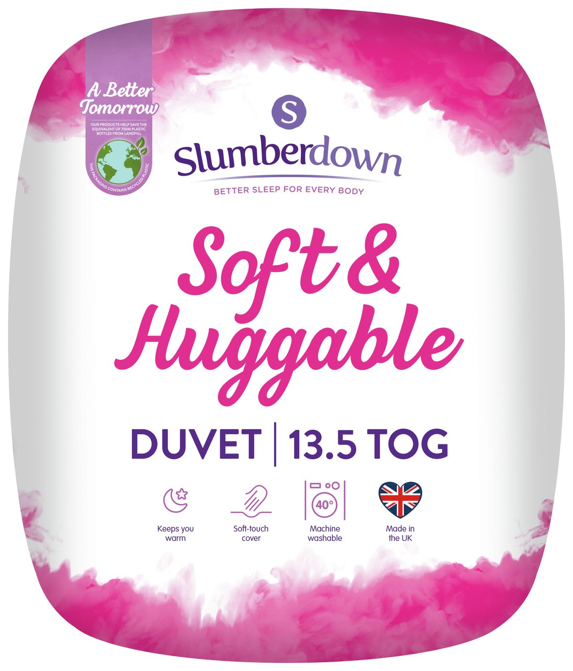 Slumberdown Soft and Huggable 13.5 Tog Duvet Review