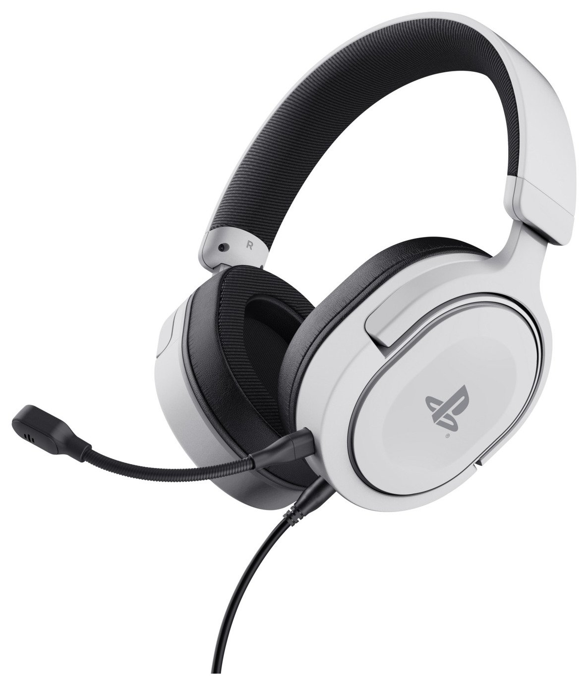 Trust GXT 498 Forta PS5 Wired Gaming Headset - White