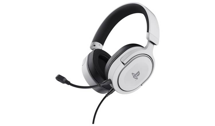 Trust GXT 498 Forta PS5 Wired Gaming Headset - White