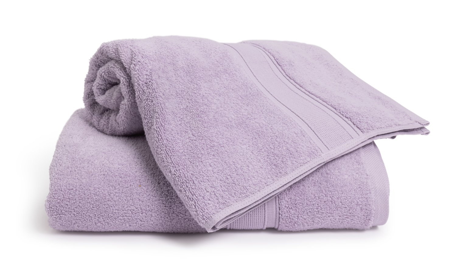 Habitat Cotton Supersoft 2 Pack Hand Towel - Lilac