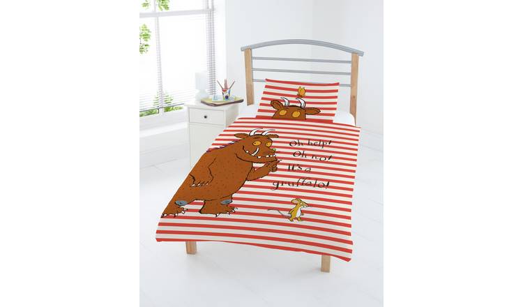 The Gruffalo and Mouse Red & White Kids Bedding Set- Toddler