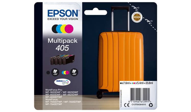 Epson 405 DURABrite Ultra Ink - Black & Colour