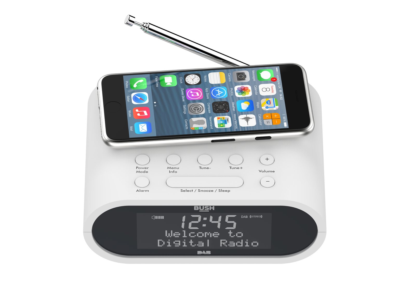 Bush Wireless Charging DAB Clock Radio Reviews Updated August 2024