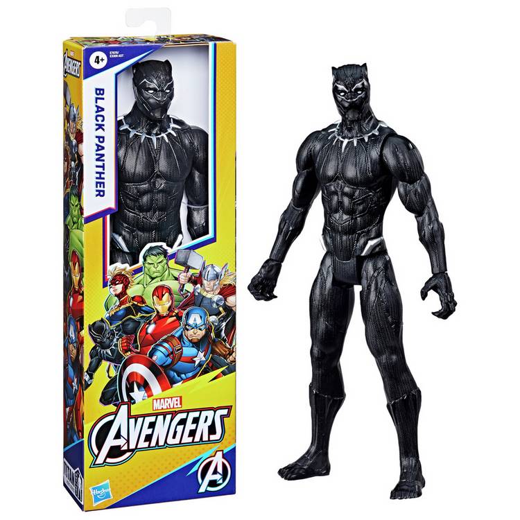 Marvel Avengers Titan Hero Black Panther Action Figure 0