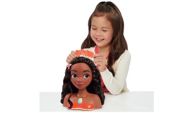 Moana store doll head