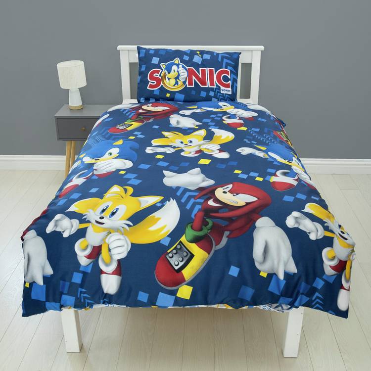 Sonic Bounce Kids Bedding Set - Single 0