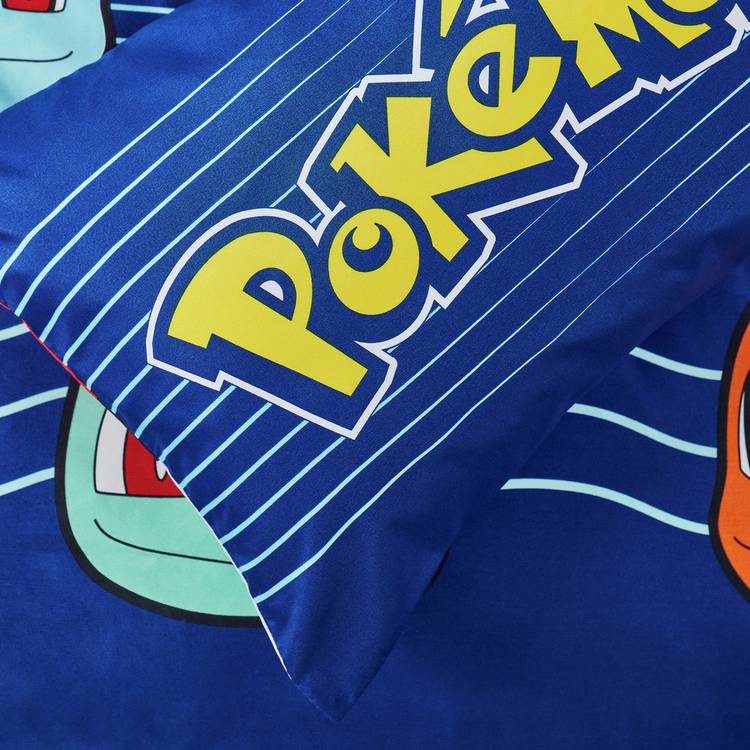 Pokemon Blue Kids Bedding Set - Single 0