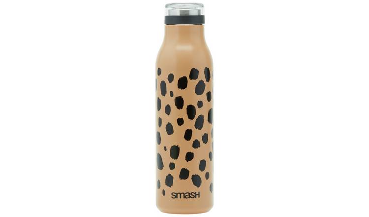 Smash Giraffe Print Stainless Steel Water Bottle - 500ml