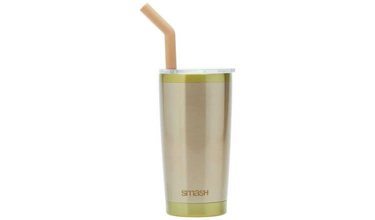 Smash Dusky Pink Stainless Steel Travel Smoothie Cup - 540ml