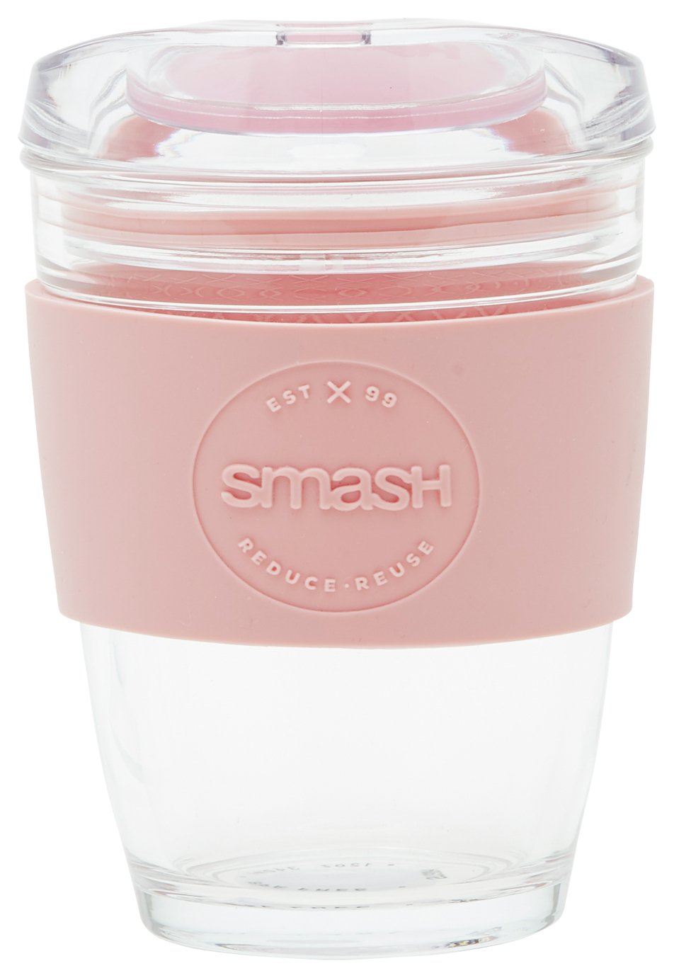 Smash Mountain View Glass Travel Coffee Cup - 340ml