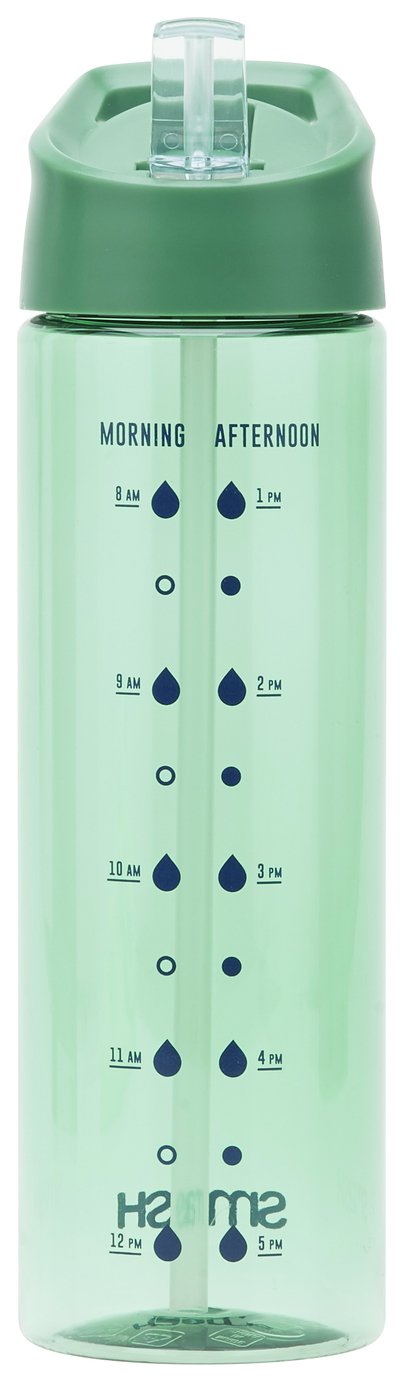 Smash Green Tracker Sipper Water Bottle - 700ml