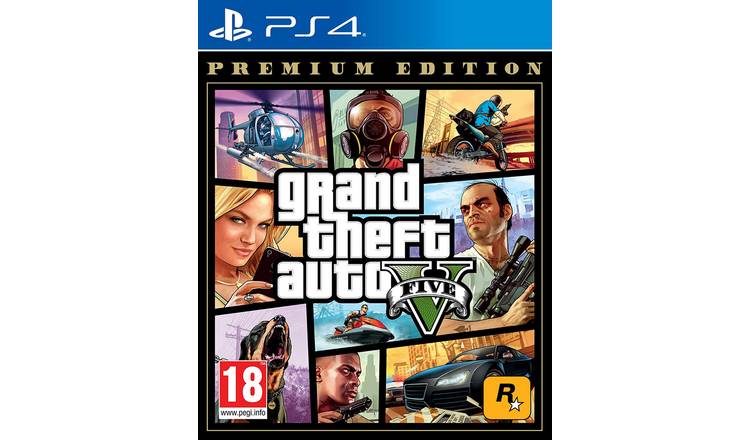 Buy Grand Theft Auto V Premium Edition Ps4 Game Ps4 Games Argos