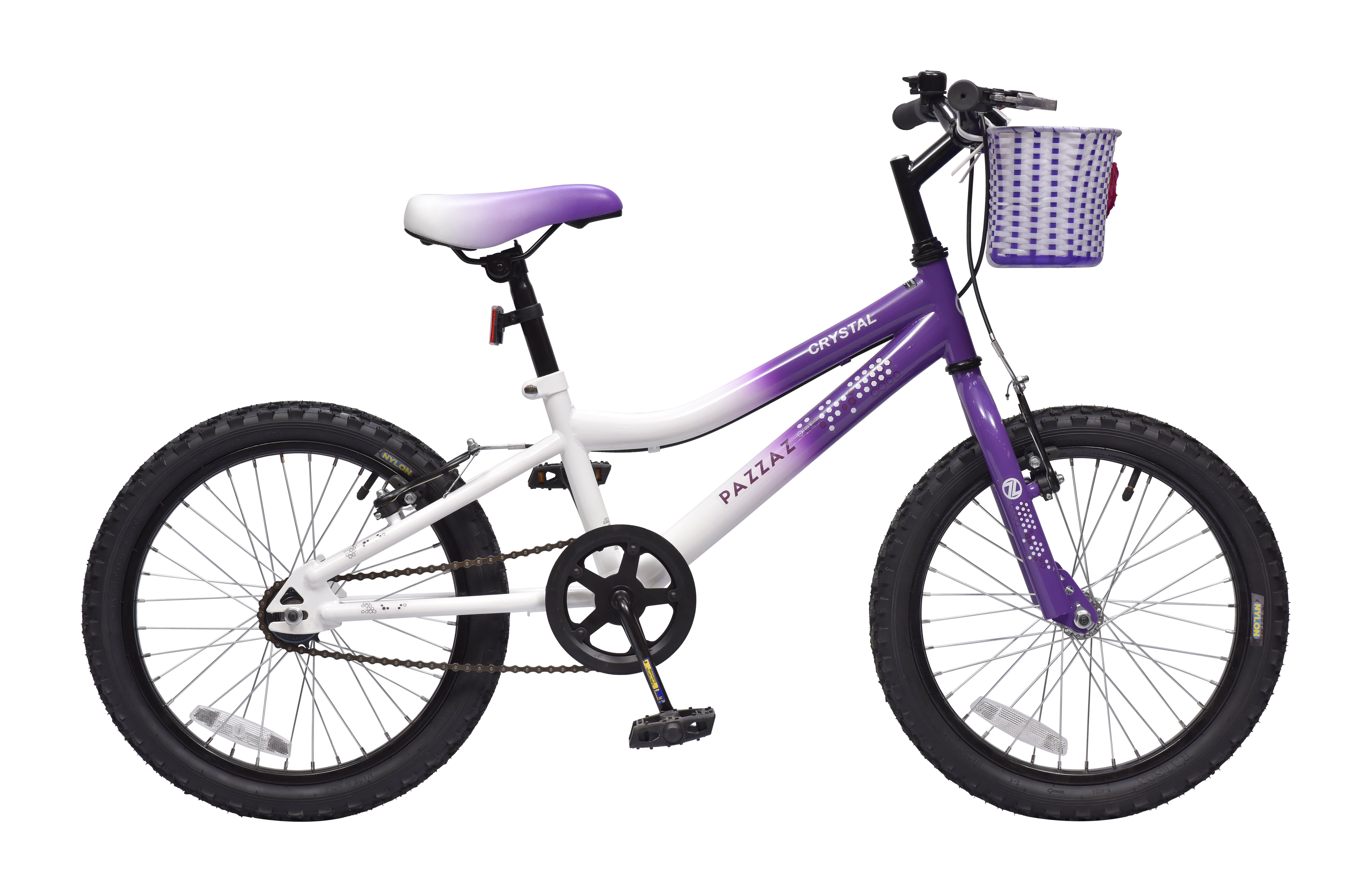 Pazzaz Crystal Girls 18 Inch Wheel Size Bike 