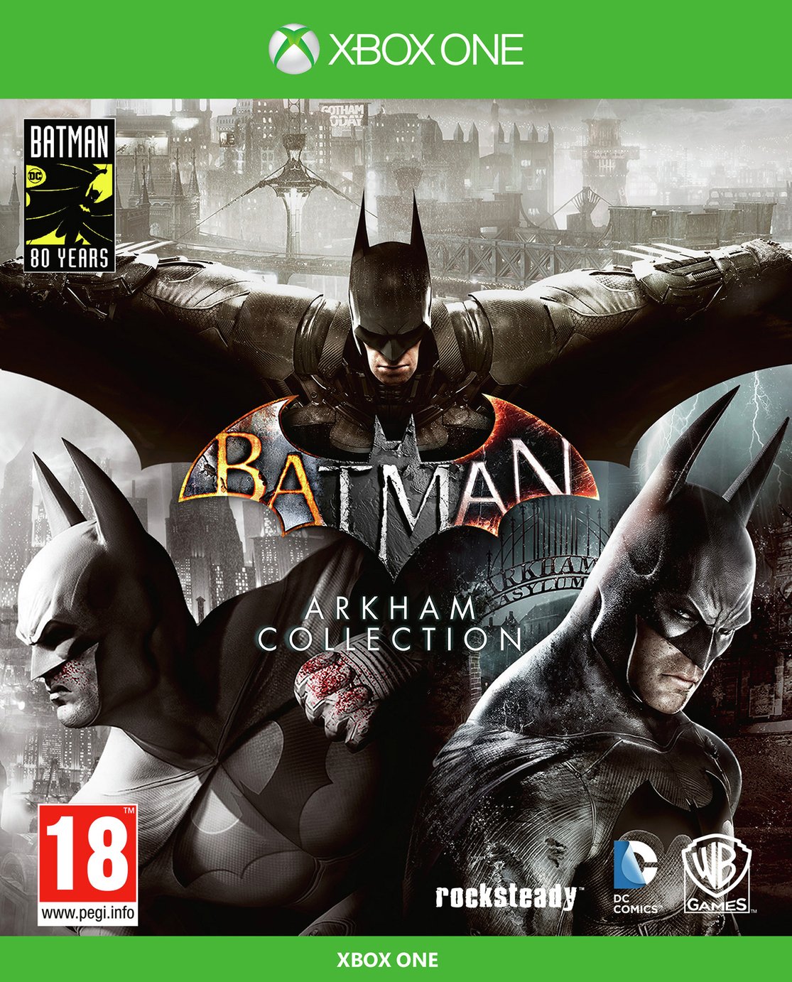 Batman Arkham Collection Steelbook Edition Xbox One Game