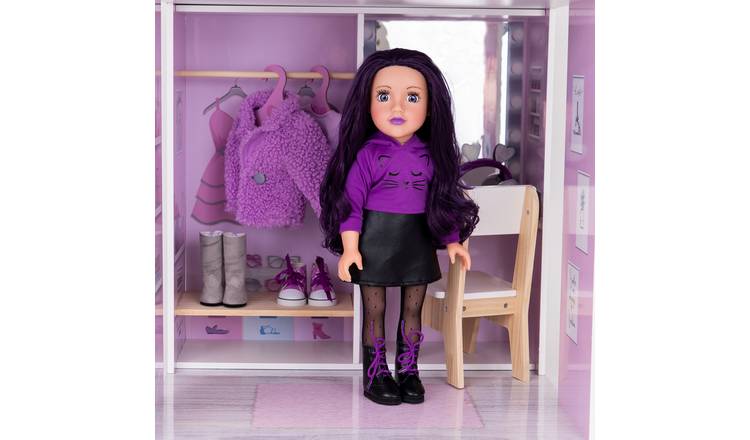 Argos on sale doll wardrobe