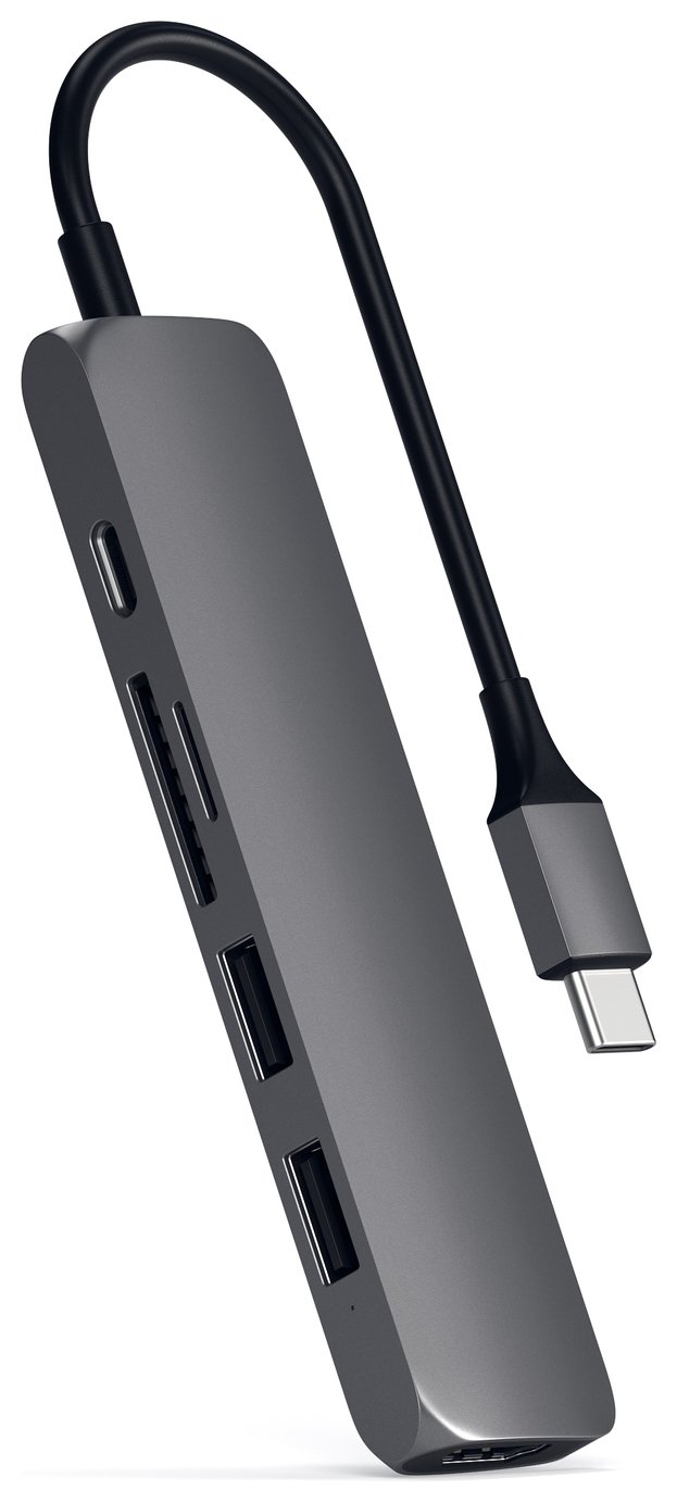 SATECHI Slim Multimedia 5 Port USB Hub