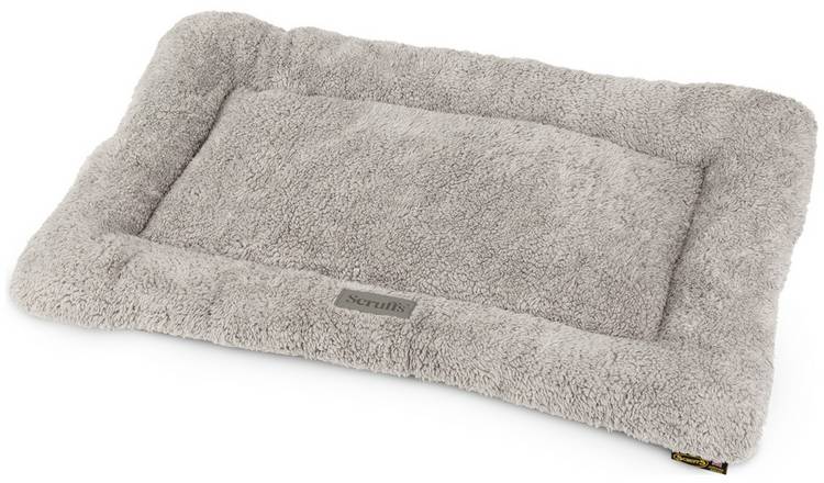 Scuffs Cosy Dog Grey Crate Mat - Large