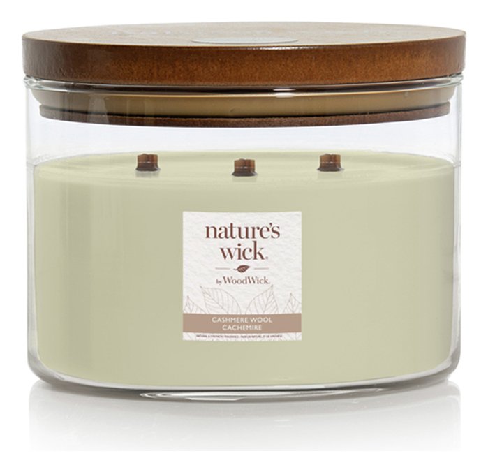 Natures Wick Large Multi Wick Candle - Cashmere Wool
