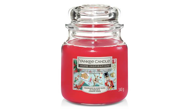 Yankee Home Inspiration Medium Candle Night Before Christmas