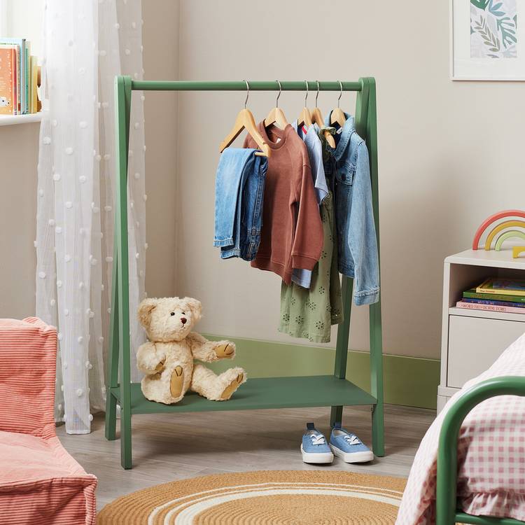 Habitat Kids Dressing Rail - Green 0