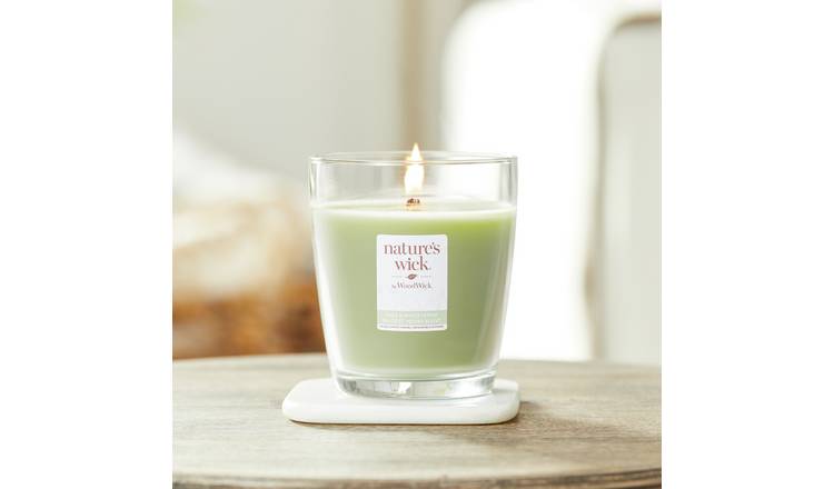 Natures Wick Medium Jar Candle - Sage & White Pepper