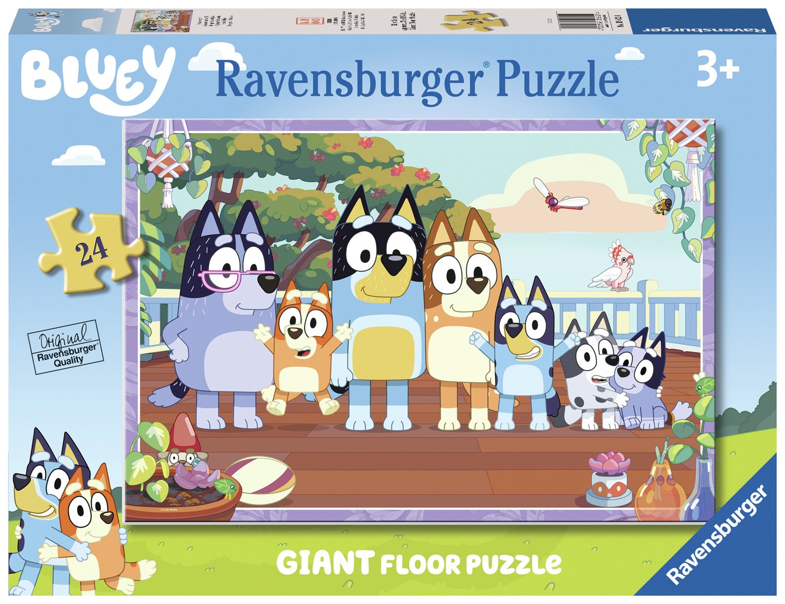 Ravensburger Bluey 24 Piece Giant Floor Jigsaw Puzzle