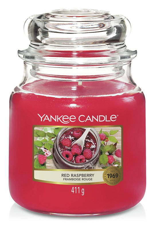 Yankee Candle Medium Jar Candle - Red Raspberry