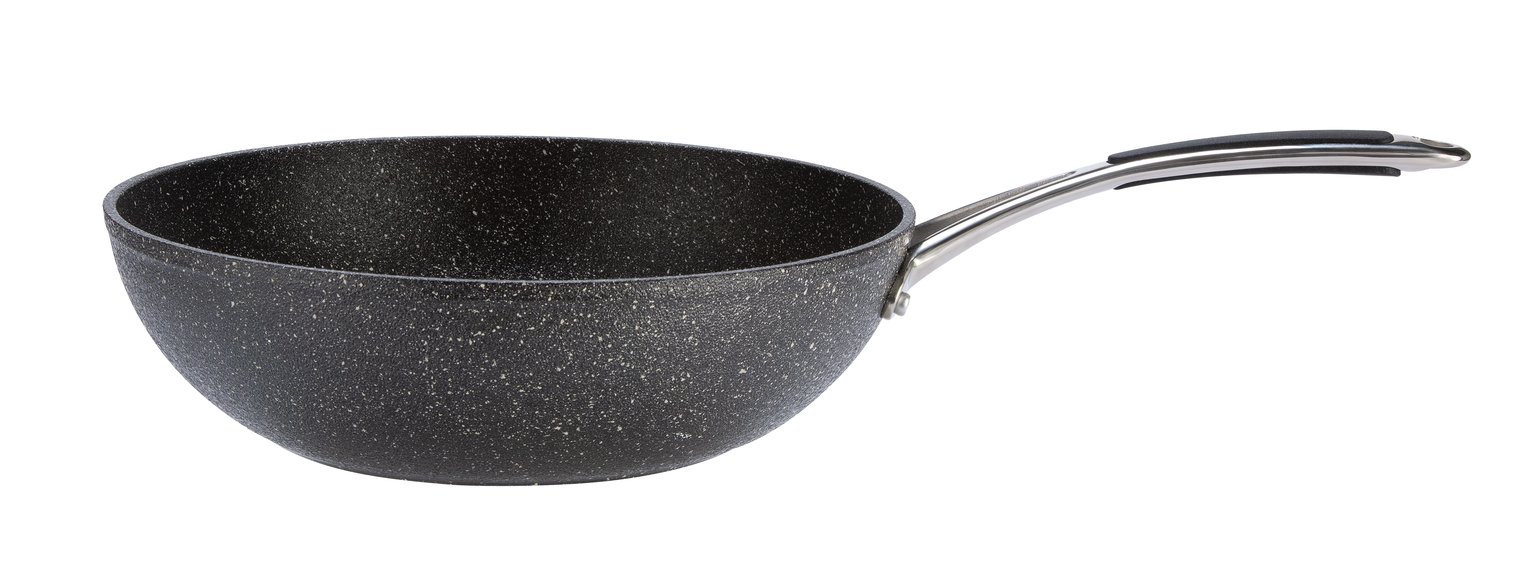 Argos Home 28cm Rock Effect Aluminium Wok Review