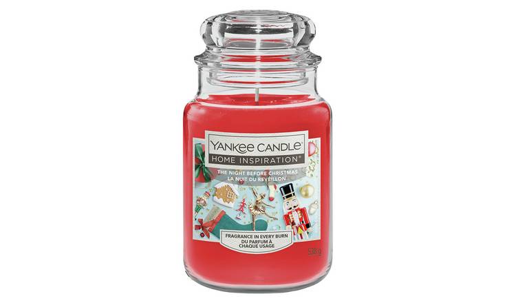 Yankee Home Inspiration Jar Candle - Night Before Christmas