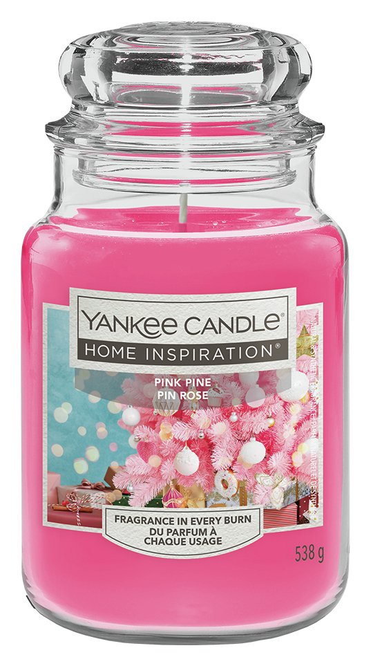 Yankee Home Inspiration large Jar Candle - Pink Pine