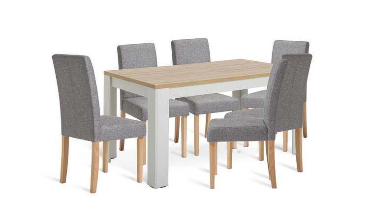 Argos 6 seater table and chairs sale