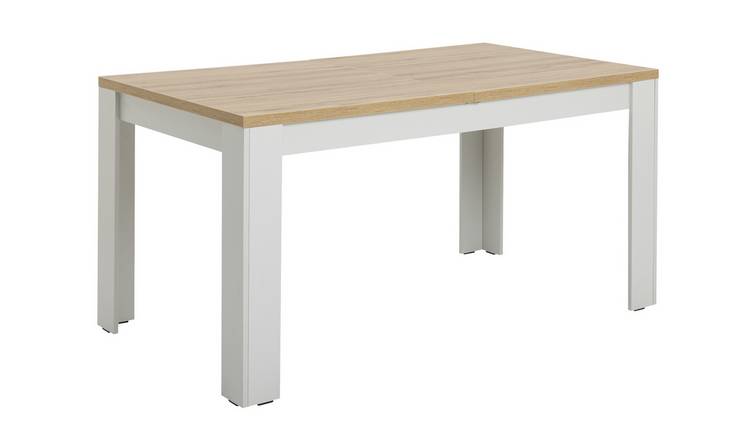 Argos Home Preston Extending Dining Table - Grey & Oak