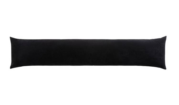 Buy Habitat Velour Draught Excluder Black Draught excluders Argos