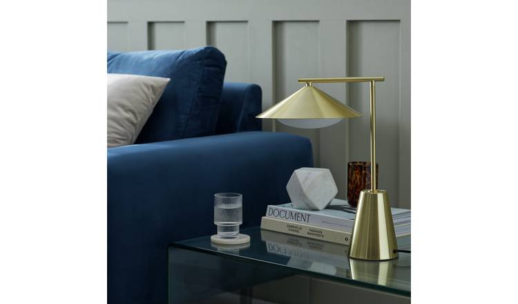 Blue table lamp deals argos