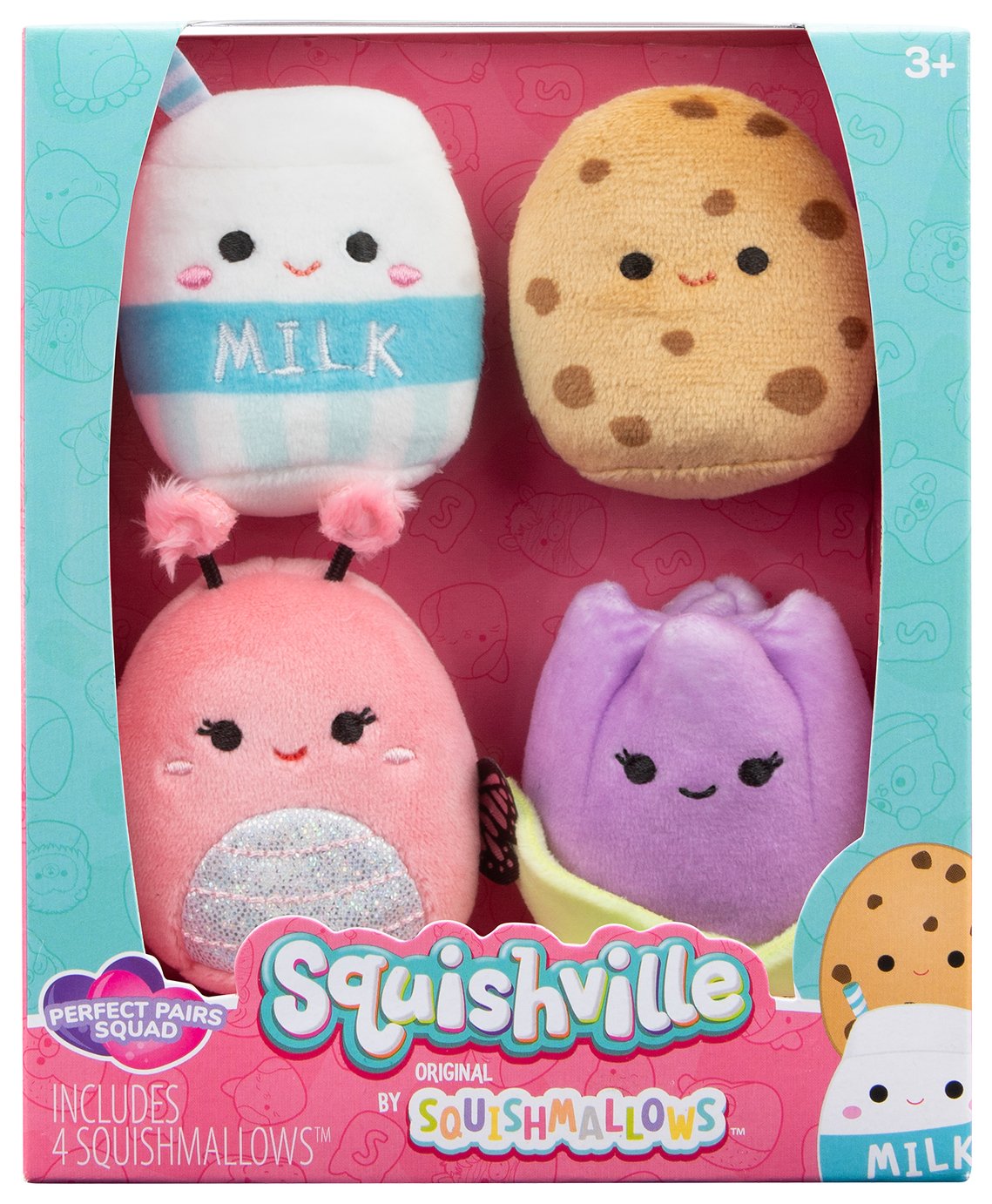 Squishville Squishmallows Perfect Pairs Squad Plush