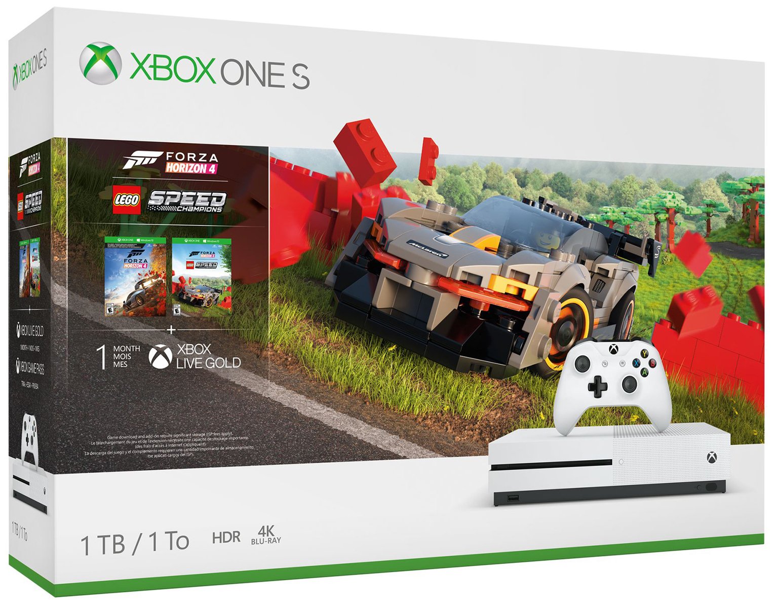 Xbox One S 1TB Console & Forza Horizon 4 LEGO Speed Bundle Review