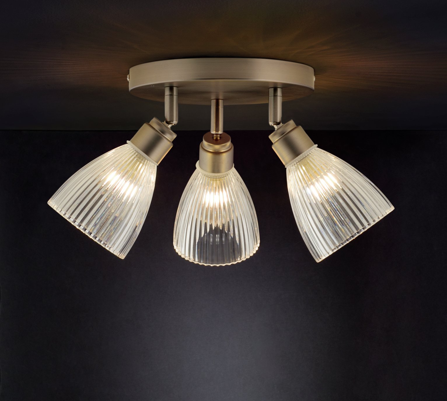 Argos Home Le Marais 3 Light Flush to Ceiling Light Review