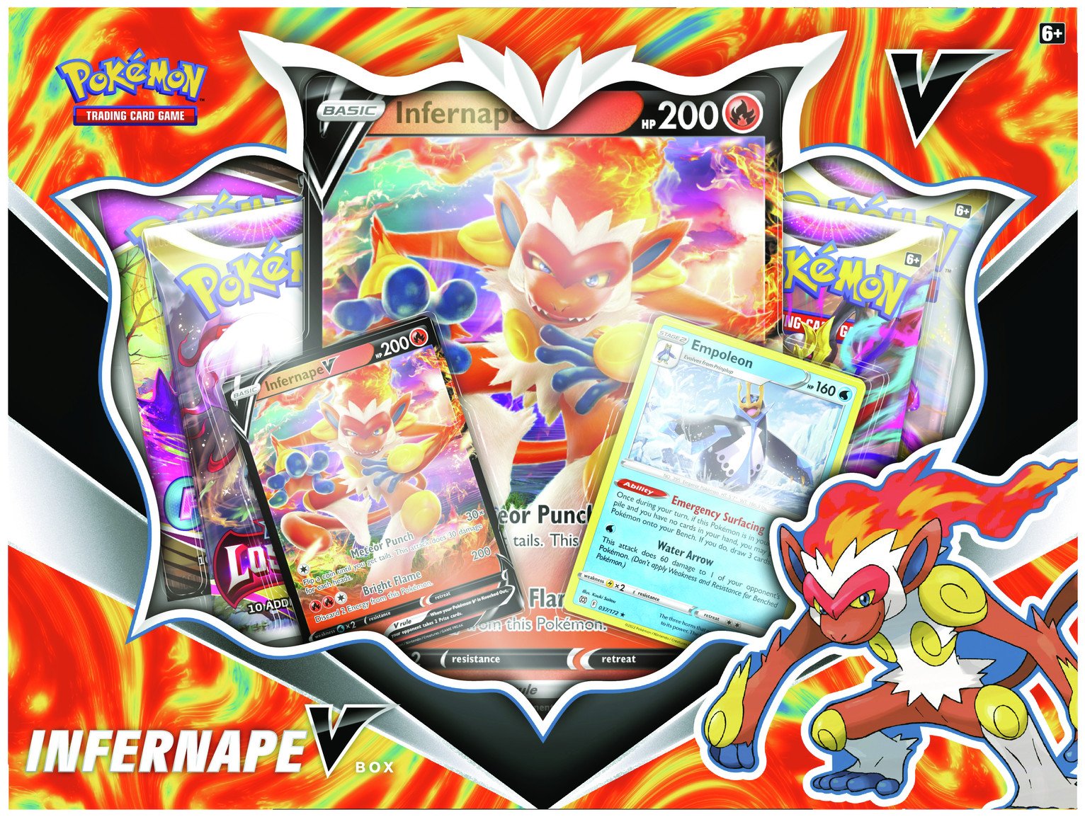 Pokémon TCG Infernape V Box