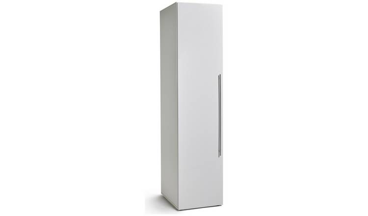 White gloss on sale single wardrobe