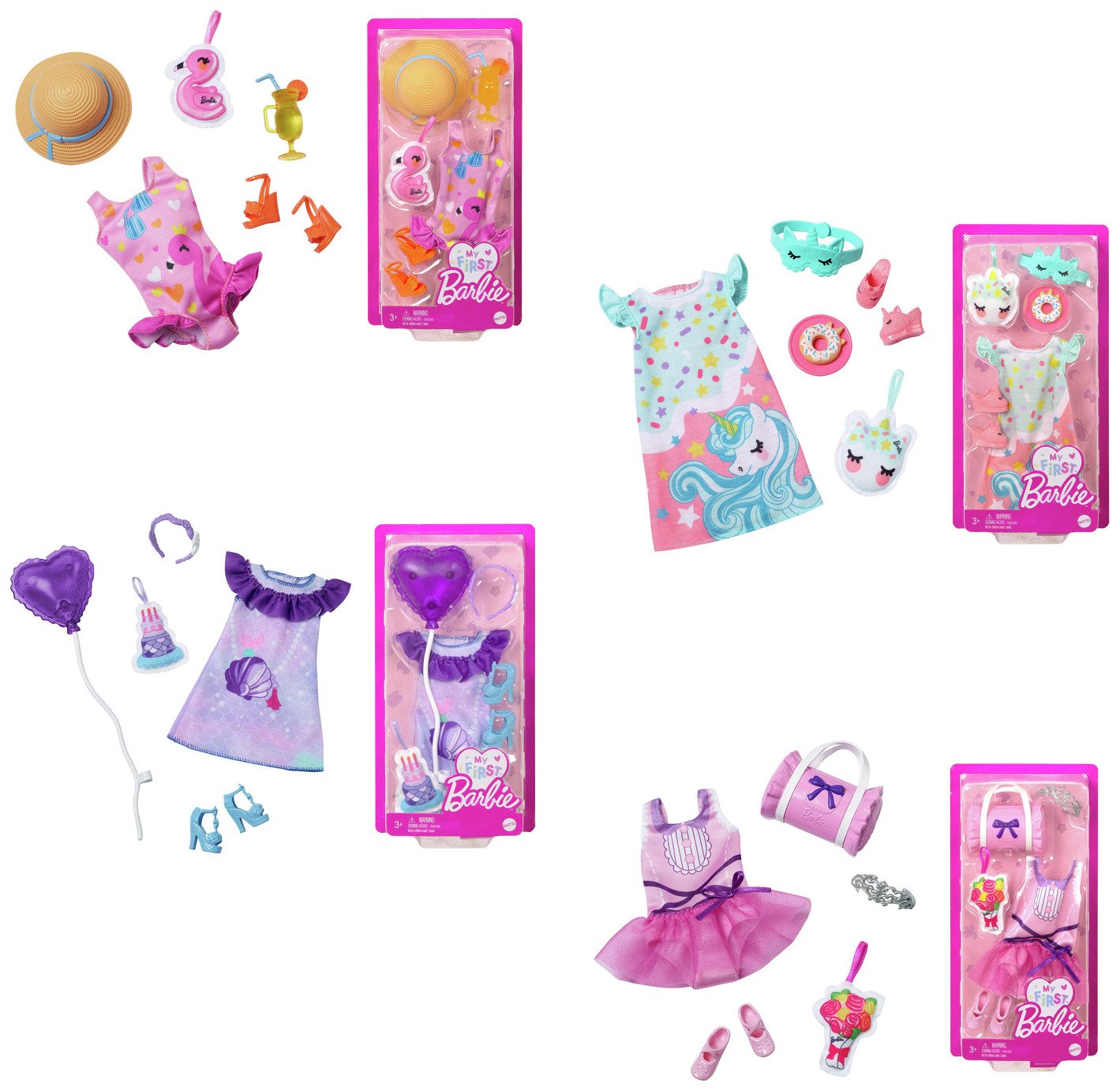 My First Barbie Fashion Pack Assortment review