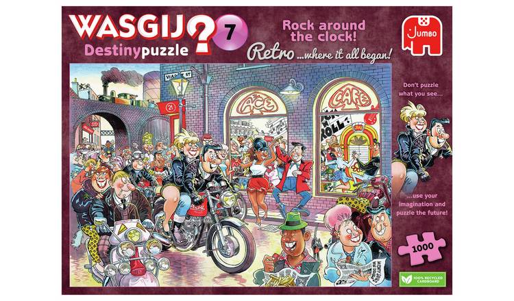 Wasgij Destiny Retro 7 1000 Piece Jigsaw Puzzle
