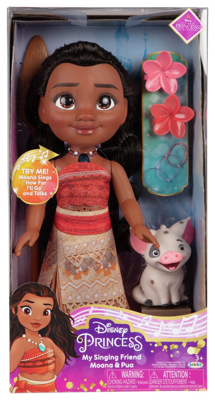 Singing Moana Feature Doll and Friends 15inch 38cm Simply Thank You