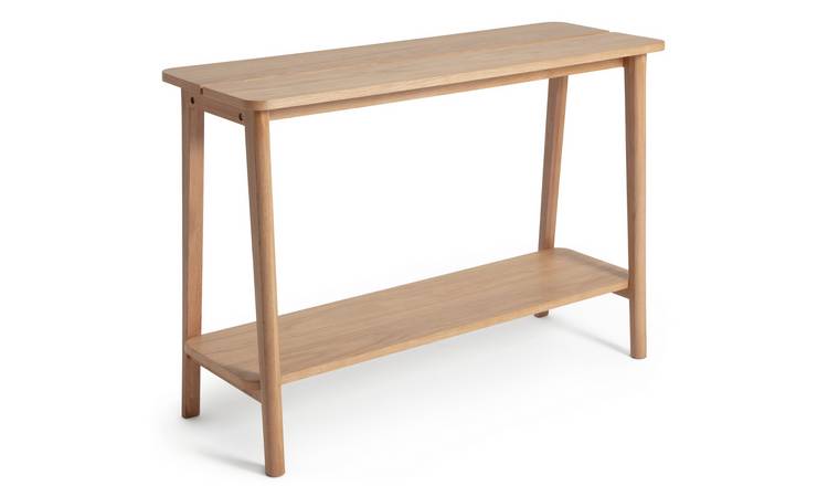 Buy Habitat Nel Console Table Oak Console tables Habitat