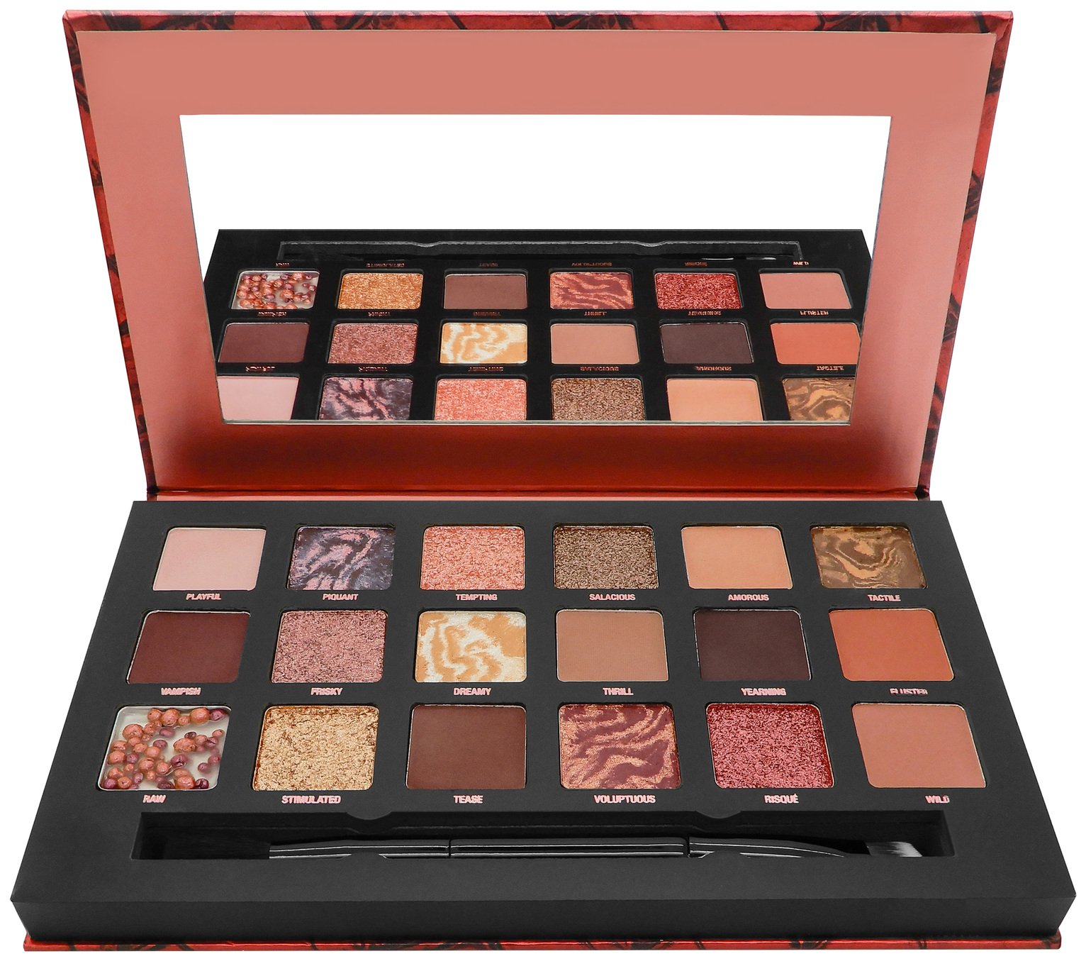 W7 Racy Pressed Pigment Eyeshadow Palette