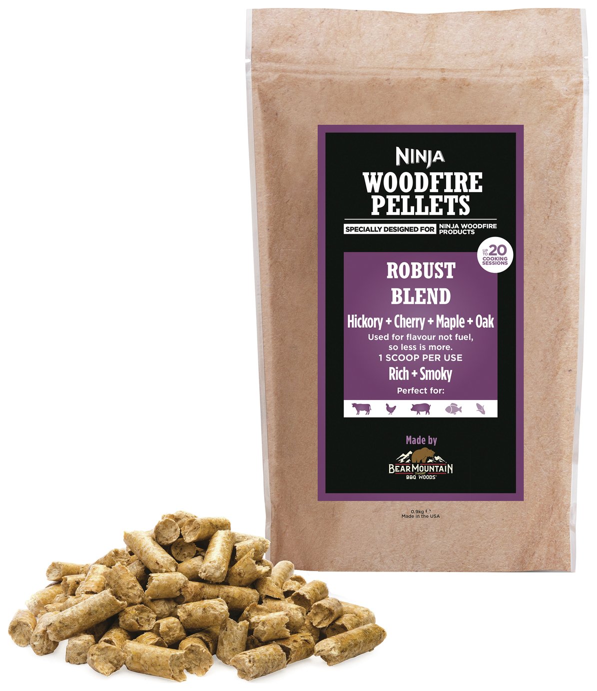 Ninja Woodfire Pellets Robust Blend