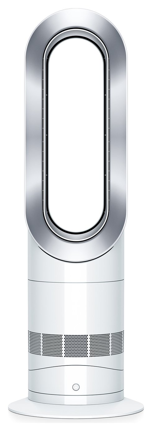 Dyson AM09 Hot   Cool Fan Heater - White/Silver