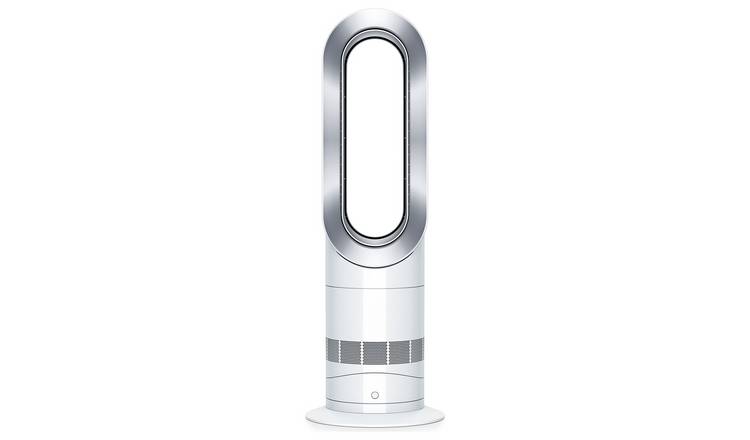 Dyson AM09 Hot + Cool Fan Heater - White/Silver