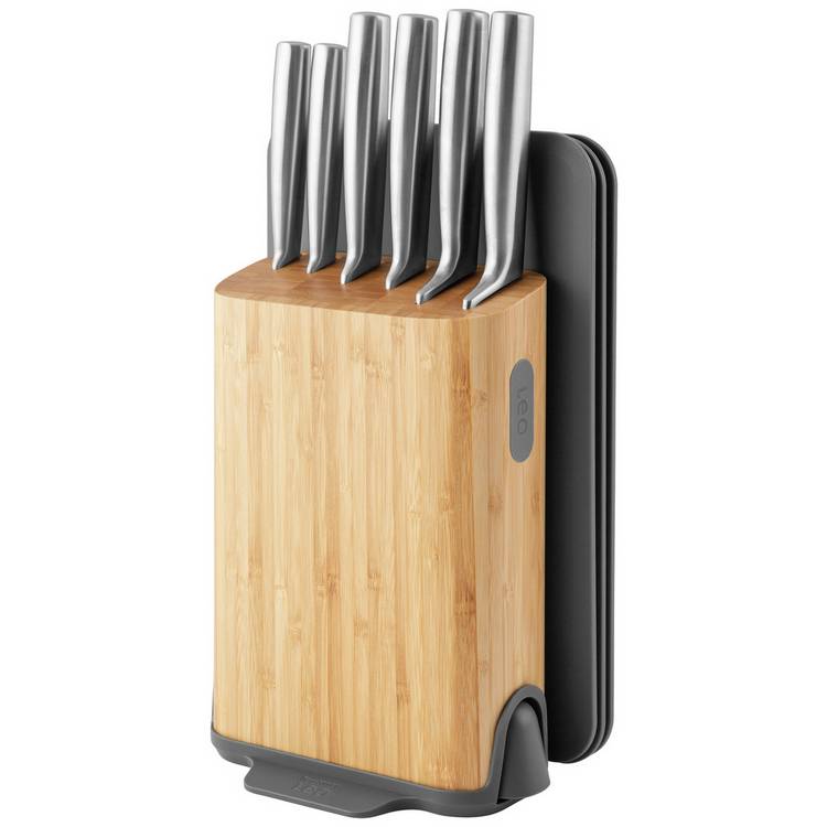 BergHOFF Leo Legacy 11 Piece Knife Block Set - Grey 0