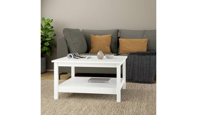 Tvilum Madrid Coffee Table - White