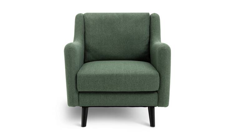 Buy Habitat Morris Self Assembly Fabric Armchair Green Argos